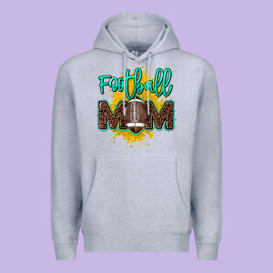 Football Mom Mother's Day Premium Hoodie Designed By Howdyjamesfarm