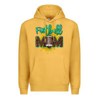 Mustard Football Mom Mother's Day Premium Hoodie - HowdyJamesFarm