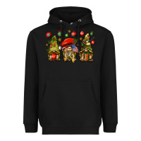 Black Christmas Army Gnomes 4th of july Heavyweight Hoodie - HowdyJamesFarm