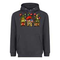 Smoke Christmas Army Gnomes 4th of july Heavyweight Hoodie - HowdyJamesFarm