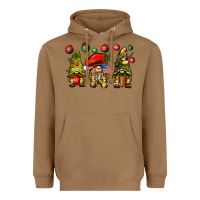 Toasted Coconut Christmas Army Gnomes 4th of july Heavyweight Hoodie - HowdyJamesFarm