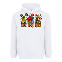 White Christmas Army Gnomes 4th of july Heavyweight Hoodie - HowdyJamesFarm