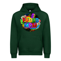 Forest Green proud mom lgbt Urban Hoodie - FaDigitalArtStudio
