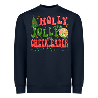 Holly Jolly Cheerleader Heavyweight Sweatshirt | Teevron