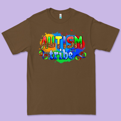 Autısm Tribe Premium Tee Designed By Adodesignshop