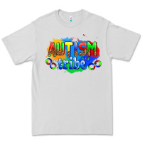 Dove Grey autısm tribe Premium Tee - AdoDesignShop