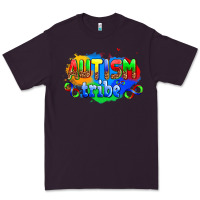 Plum autısm tribe Premium Tee - AdoDesignShop