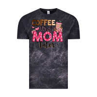 Cloud Black coffee first mom later Vintage Tee - JahusDesignShop