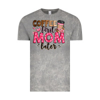 Cloud Rock coffee first mom later Vintage Tee - JahusDesignShop