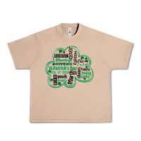 Burro st patricks day shamrock typography Urban Heavy Tee - MaliasSmallBusiness