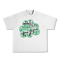 Lunar Rock st patricks day shamrock typography Urban Heavy Tee - MaliasSmallBusiness