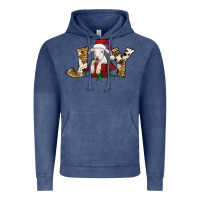 Vintage Denim joy christmas lamb Vintage Hoodie - Jasminsmagicworld