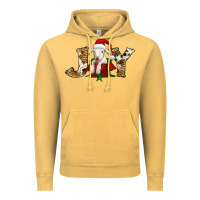 Vintage Mustard joy christmas lamb Vintage Hoodie - Jasminsmagicworld