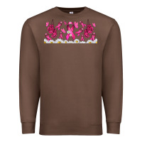 Chestnut cancer ribbon with daisy Premium Sweatshirt - TumblerDesignByShophia