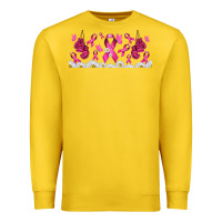 Lemon cancer ribbon with daisy Premium Sweatshirt - TumblerDesignByShophia