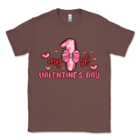 Chestnut my first valentines day Classic Tee - MaliasSmallBusiness