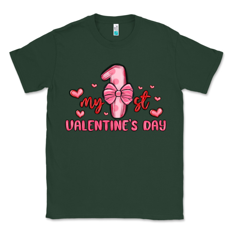 My First Valentines Day Classic Tee by MaliasSmallBusiness | Teevron