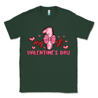 Sports Green my first valentines day Classic Tee - MaliasSmallBusiness