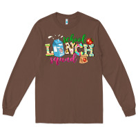 Chestnut school lunch squad Long Sleeve Tee - NancyCooperArtShop