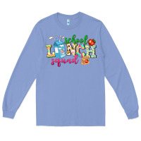 Colony Blue school lunch squad Long Sleeve Tee - NancyCooperArtShop