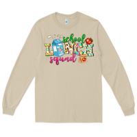 Mushroom school lunch squad Long Sleeve Tee - NancyCooperArtShop