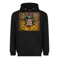 Black i don't speak dipshit Heavyweight Hoodie - TumblerDesignByShophia