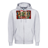 Heather Grey Papa Claus Zipper Hoodie - Bettercallsaul