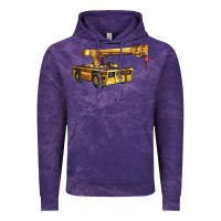 Cloud Purple carry deck crane Vintage Hoodie - LillyAllenDesigns
