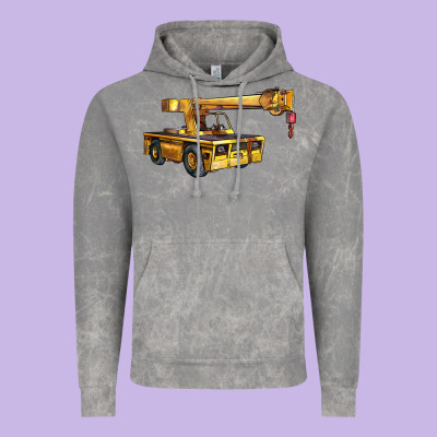 Carry Deck Crane Vintage Hoodie Designed By Lillyallendesigns