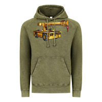 Vintage Olive carry deck crane Vintage Hoodie - LillyAllenDesigns