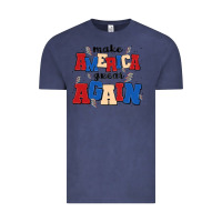 Vintage Denim make america great again Vintage Tee - MaliasSmallBusiness
