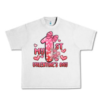 Lunar Rock my first valentines day Urban Heavy Tee - MaliasSmallBusiness
