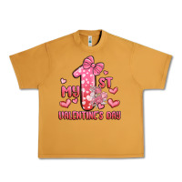 Peanut Butter my first valentines day Urban Heavy Tee - MaliasSmallBusiness