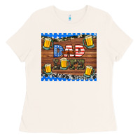 Bone dad life with beers Ladies Tee - HRA Design Shop