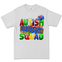 Dove Grey autısm support squad Premium Tee - AdoDesignShop