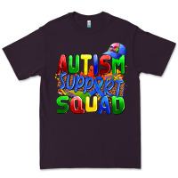 Plum autısm support squad Premium Tee - AdoDesignShop
