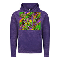 Cloud Purple mardi gras carnival fleur de lis Vintage Hoodie - Jasminsmagicworld