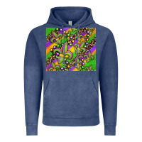 Vintage Denim mardi gras carnival fleur de lis Vintage Hoodie - Jasminsmagicworld