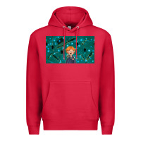 Cardinal wizard boy and mouse Premium Hoodie - TumblerDesignByShophia