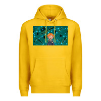 Lemon wizard boy and mouse Premium Hoodie - TumblerDesignByShophia
