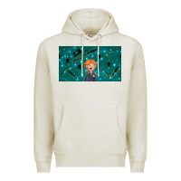 Oatmeal Heather wizard boy and mouse Premium Hoodie - TumblerDesignByShophia