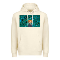 Sandshell wizard boy and mouse Premium Hoodie - TumblerDesignByShophia