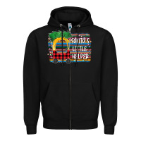 Black Santas Little helper Zipper Hoodie - Bettercallsaul