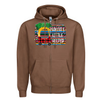 Chestnut Santas Little helper Zipper Hoodie - Bettercallsaul