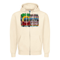 Sandshell Santas Little helper Zipper Hoodie - Bettercallsaul