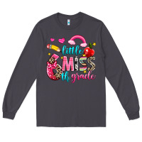 Smoke little miss sixth grade Long Sleeve Tee - NancyCooperArtShop