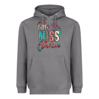 Storm Little miss America 4th of july Heavyweight Hoodie - HowdyJamesFarm