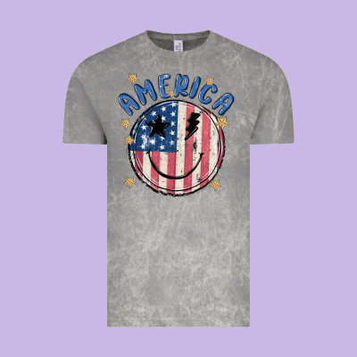 America Vintage Tee Designed By Maliassmallbusiness