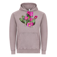 Vintage Zinc strawberry hedgehog cactus Vintage Hoodie - LillyAllenDesigns