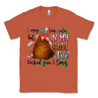 Copper i may look calm but in my head ive pecked you 3 ti Classic Tee - JahusDesignShop